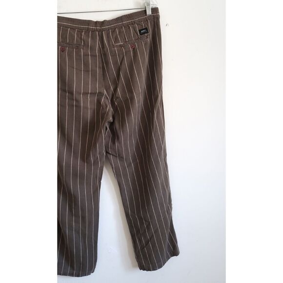 OBEY Worldwide Striped Drawstring Pants - Size Small - Picture 5 of 9